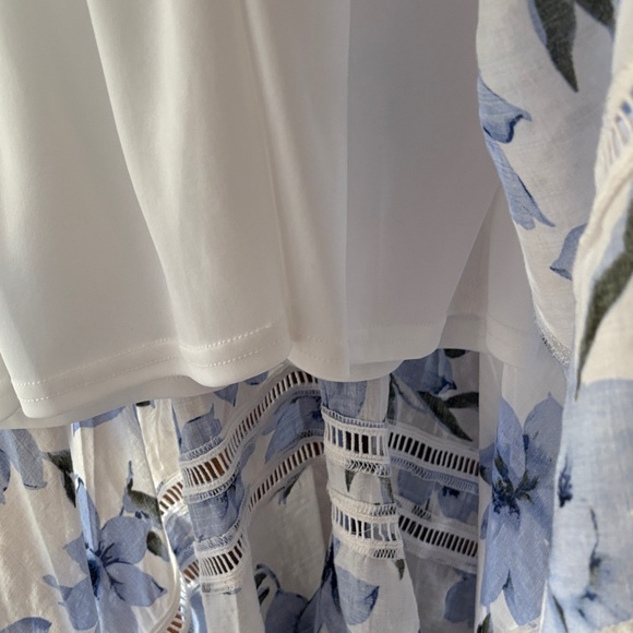 Floral Blue Summer Dress - Picture 4 of 6